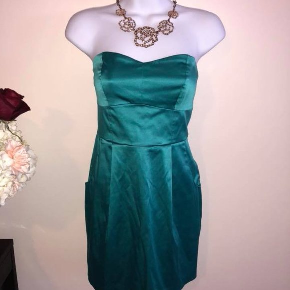 forever 21 turquoise dress